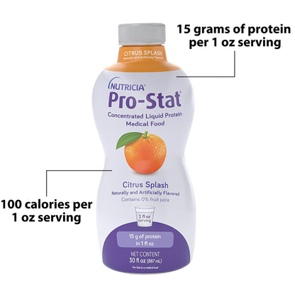 Pro-Stat® Citrus Splash Concentrated Liquid Protein, 30-ounce bottle