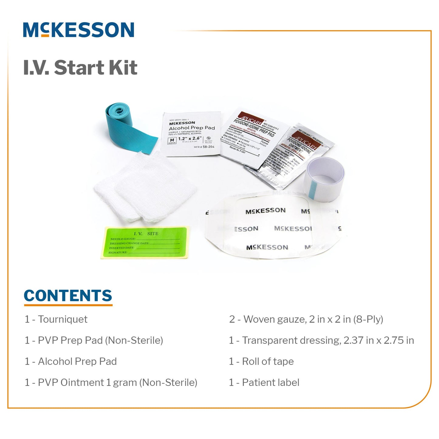 McKesson I.V. Start Kit