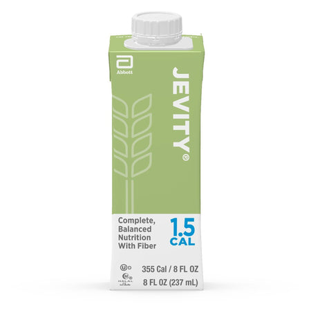 Abbott Nutrition 64628 Jevity 1.5 Cal with Fiber Tube Feeding Formula, 8-ounce carton