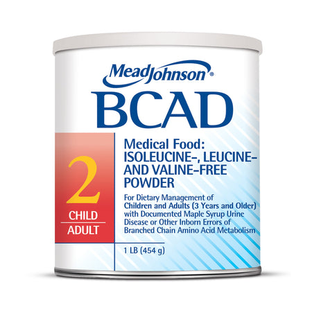 Mead Johnson 891501 BCAD 2 Medical Food for the Dietary Management of MSUD, 1 lb. Can
