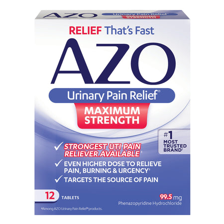 i-Health Inc 1268925 AZO Maximum Strength Urinary Pain Relief