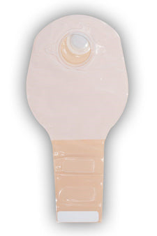 Sur-Fit Natura® Two-Piece Drainable Opaque Ostomy Pouch, 12 Inch Length, 2¼ Inch Flange
