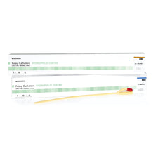 McKesson Hydrophilic-Coated Latex Foley Catheter, Coude Tip, 24 Fr.