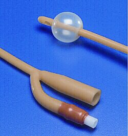 Cardinal 402714 Dover Foley Catheter, 14 Fr., 5 cc, 2-Way, Standard