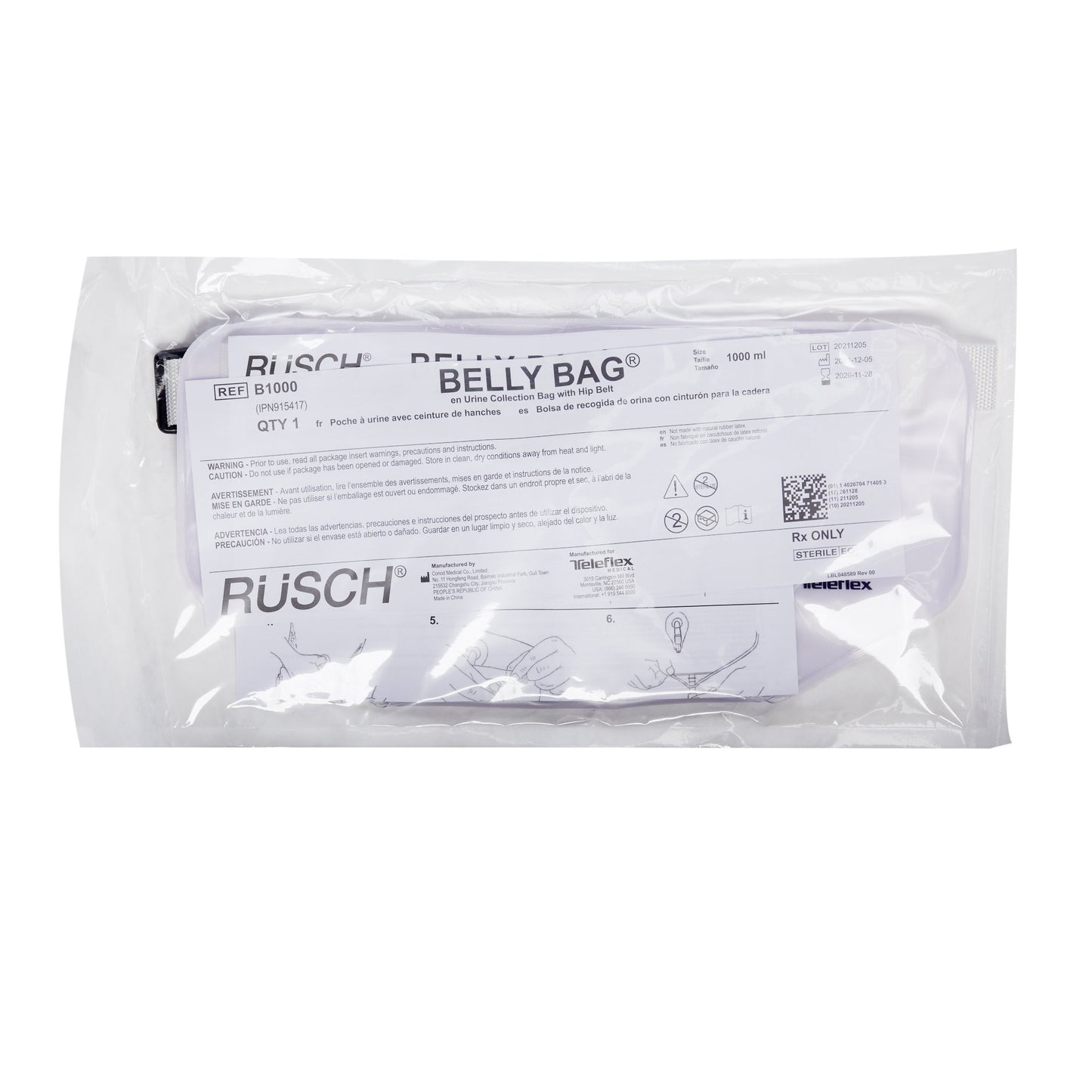 Rüsch® Belly Bag® Urinary Drain Bag