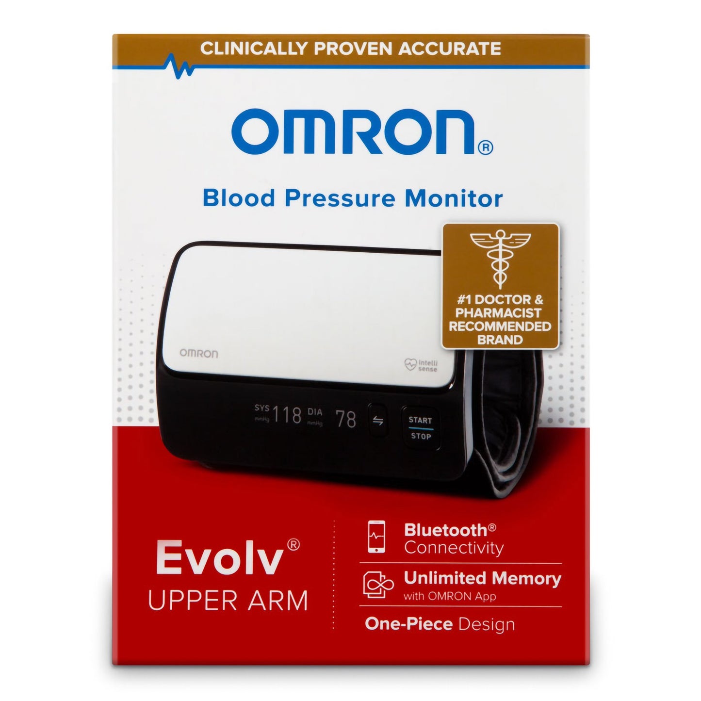 Evolv® Wireless Upper Arm Blood Pressure Monitor