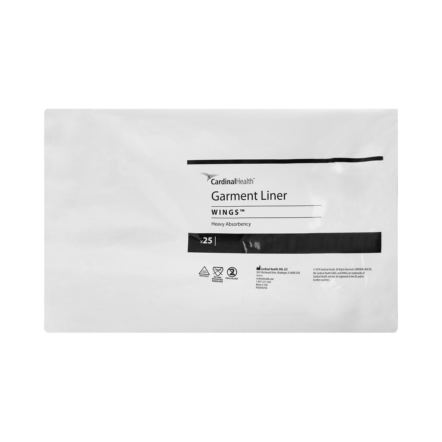 Simplicity™ Extra Heavy Incontinence Liner, 10 x 24 Inch