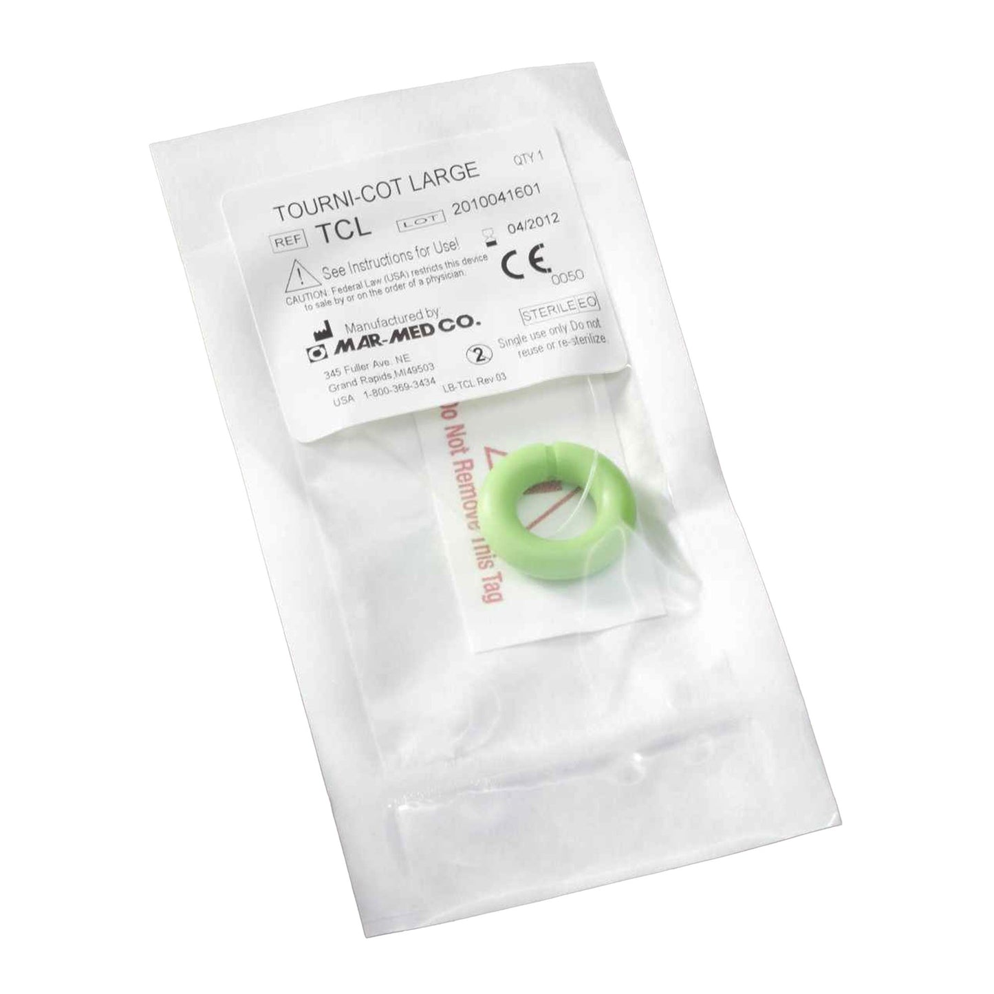 Digit Tourniquet Tourni-Cot® Varied Length Finger or Toe Silicone