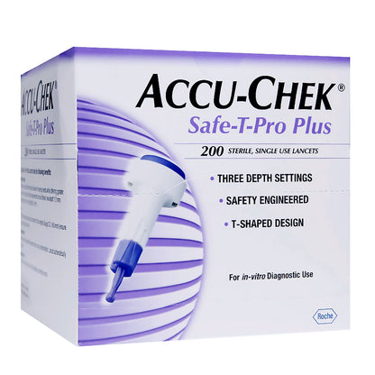Accu-Chek® Safe-T-Pro® Plus Safety Lancet