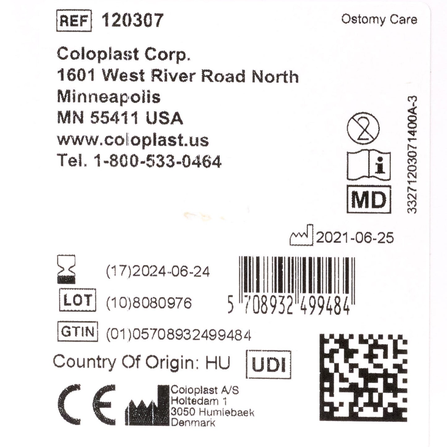 Coloplast Brava® Moldable Ostomy Ring 2-mm Thick, 2 in. Diameter, Moldable, Alcohol-Free