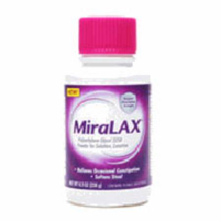 Bayer 11523723403 MiraLAX Polyethylene Glycol 3350 Laxative