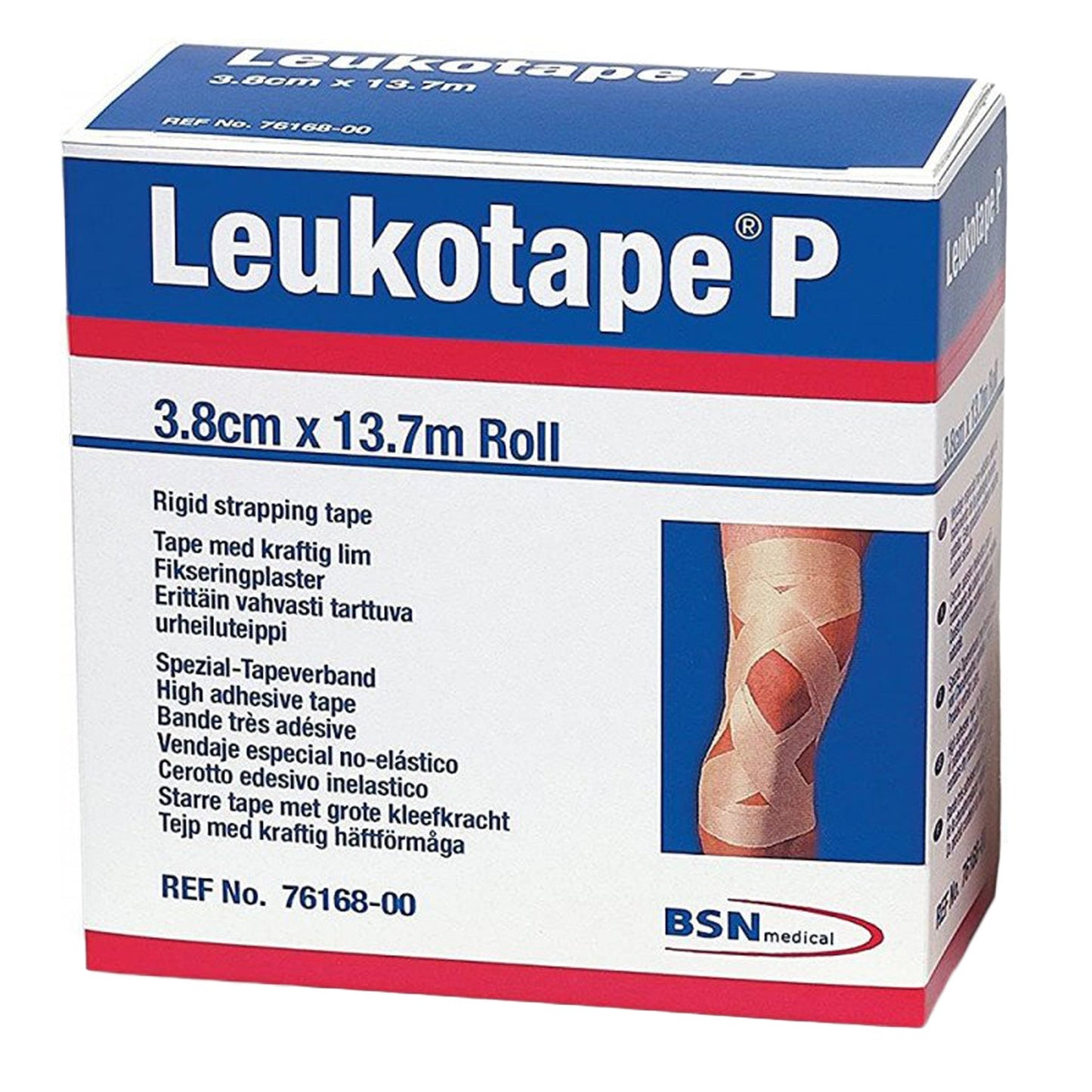 Leukotape P Rayon / Zinc Oxide Orthopedic Corrective Tape, 1.5 Inch x 15 Yard by BSN Medical product image - view 2