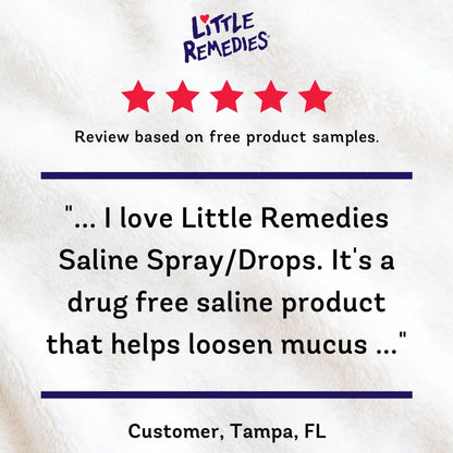 Little Remedies® Saline Spray + Drops