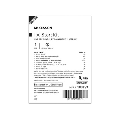 McKesson I.V. Start Kit