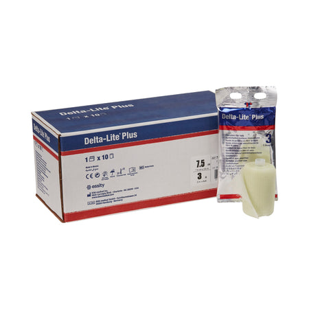 BSN 7345802 Delta-Lite Plus White Cast Tape, 3 Inch x 4 Yard