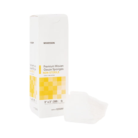 McKesson Gauze Sponge, 3 x 3 Inch, 12-Ply by McKesson Brand product image
