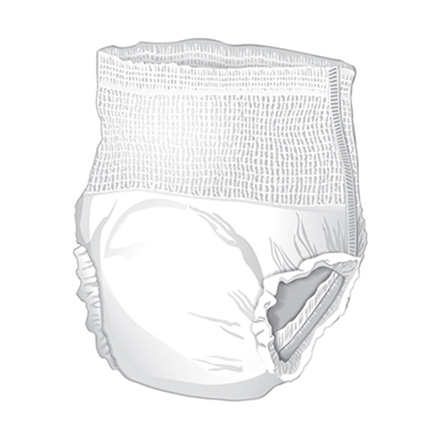 McKesson Super Moderate Absorbency Incontinence Underwear, Large