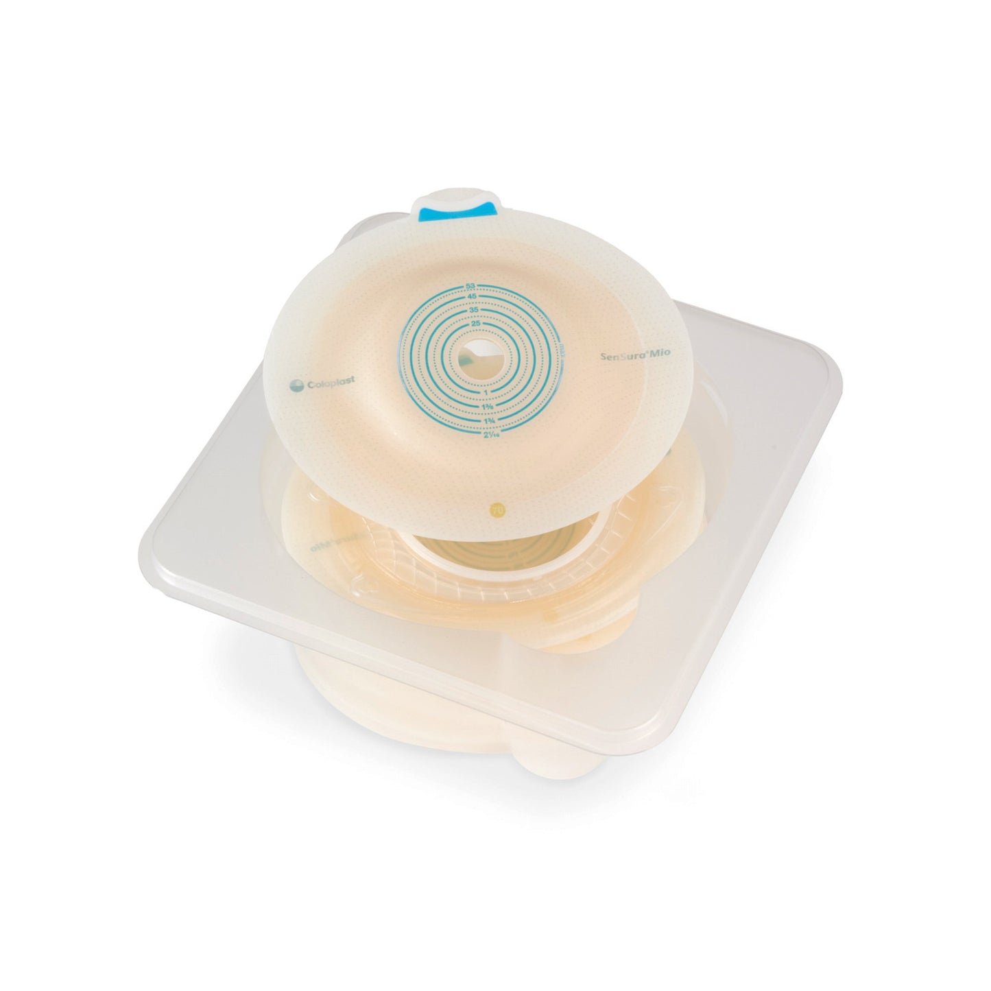 SenSura® Mio Click Convex Deep Ostomy Barrier, Trim to fit 15 – 53 mm Stomas