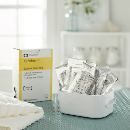 Xeroform™ Occlusive Petrolatum Impregnated Dressing, 1 x 8 inch