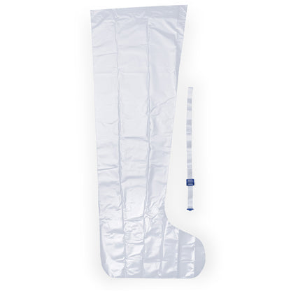 IV Site Barrier Protector AquaGuard Boot® Shower Sleeve 43 Inch Length NonSterile