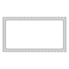 PDC® White Blank Thermal Label, 1 x 2 Inch