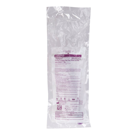 Amsino ENS115NS AMSure Enteral / Oral Syringe, 60 mL, Enfit Tip, Flat Top Style