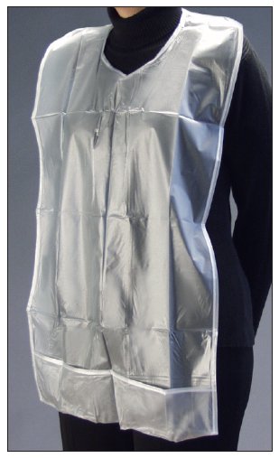 Graham-Field 3856 Poly-Tex Vinyl Tie Closure Reusable Bib