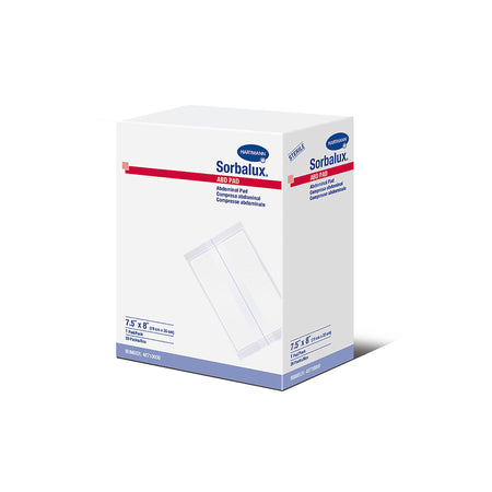Hartmann 48710000 Sorbalux ABD Sterile Abdominal Pad, 7-1/2 x 8 Inch, 1-Ply