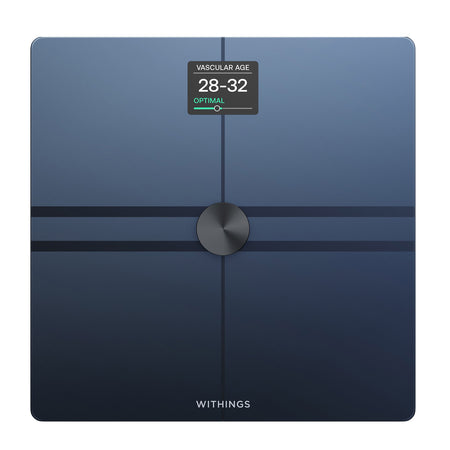 Withings Inc WBS12-BLACK-ALL-INTER Body Comp Wifi Smart Scale, Black