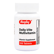 Multivitamin Supplement Tablet 100 per Bottle