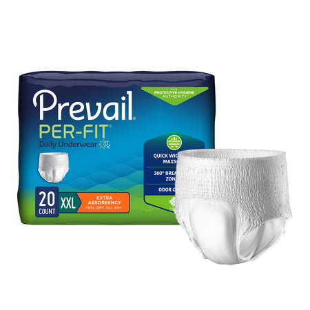 First Quality PF-517/1 Prevail Per-Fit Daily Underwear, 2X-Large