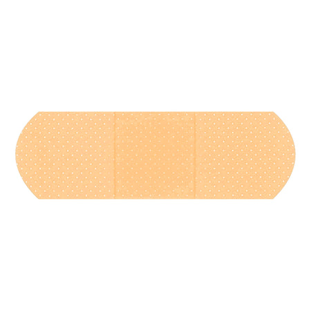 Dukal 1290033 American White Cross First Aid Adhesive Strip, nonstick Pad