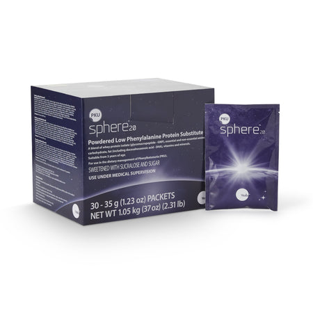 Vitaflo USA LLC 1142433 PKU sphere 20 Vanilla GMP-Based Formula for use in Dietary Management of