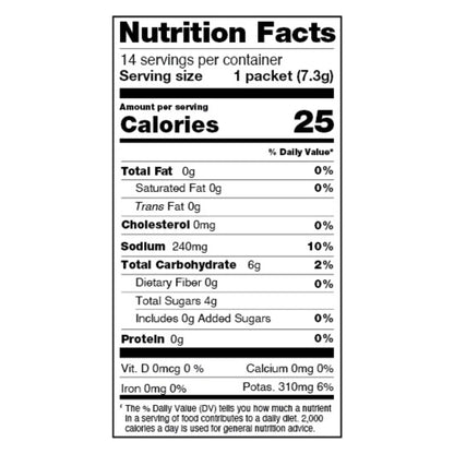 Cure Electrolyte Drink Mix made with Coconut Water, Lemonade, 7.7-gram Packets
