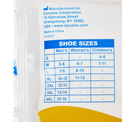 Non-Skid Soft Sole Slipper Socks, X-Large 48 pairs/Case by Dynarex product image - view 5