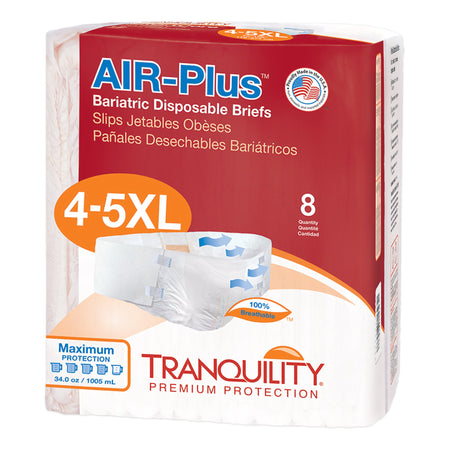Tranquility 2195 AIR-Plus Maximum Protection Bariatric Incontinence Brief