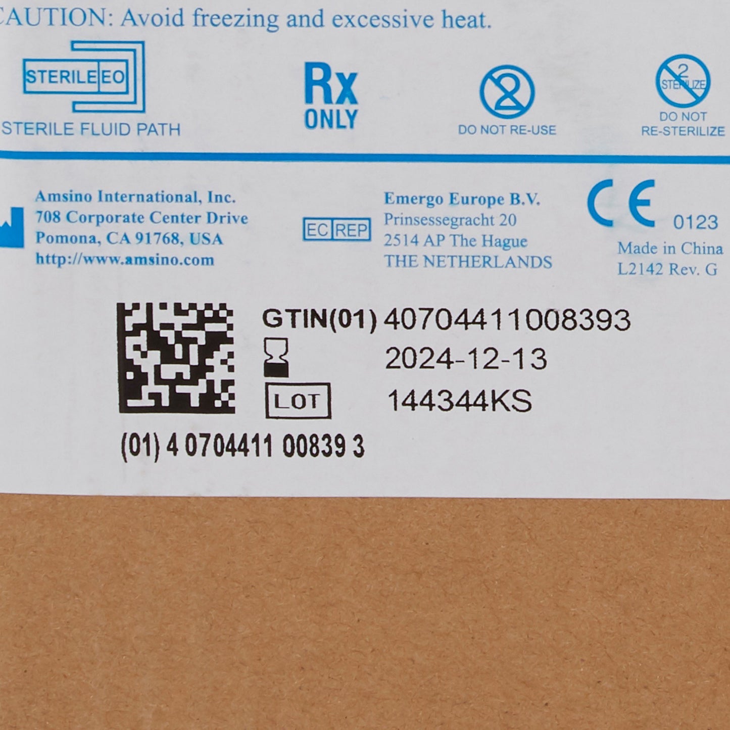 Amsino AMSure® Specimen Container, 120 mL