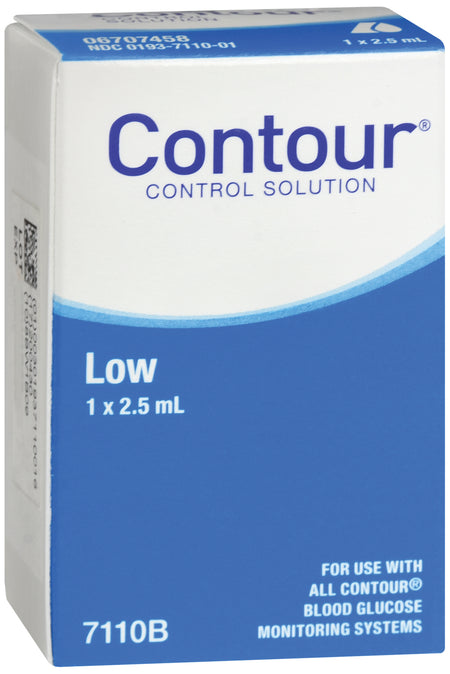 Ascensia Diabetes Care 7110 Bayer Contour Blood Glucose Control Solution, Low Level