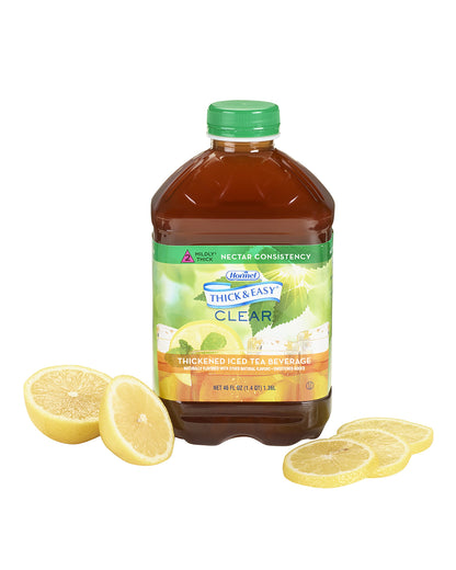 Thick & Easy® Clear Nectar Consistency Iced Tea Thickened Beverage, 46-oz.
