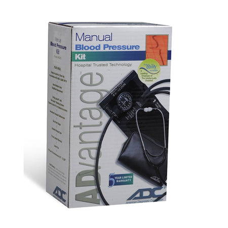 American Diagnostic Corp 6005 Advantage Reusable Aneroid / Stethoscope Set, 24 - 33.6 cm