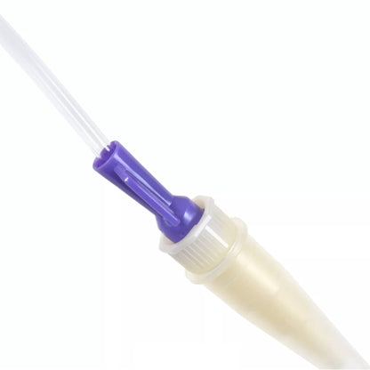 Kangaroo™ Joey™ ENPlus Enteral Feeding Pump Safety Screw Spike Set without ENFit™ Transitional Adapter
