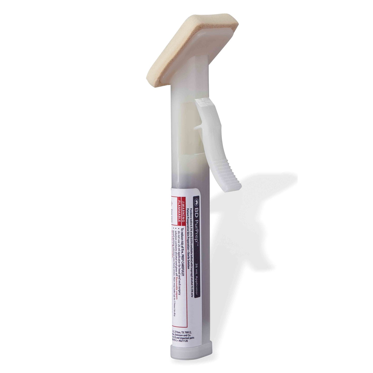 Skin Prep Solution PurPrep™ 26 mL Foam Applicator 8.3% / 72.5% Strength Povidone-Iodine / Isopropyl Alcohol Sterile