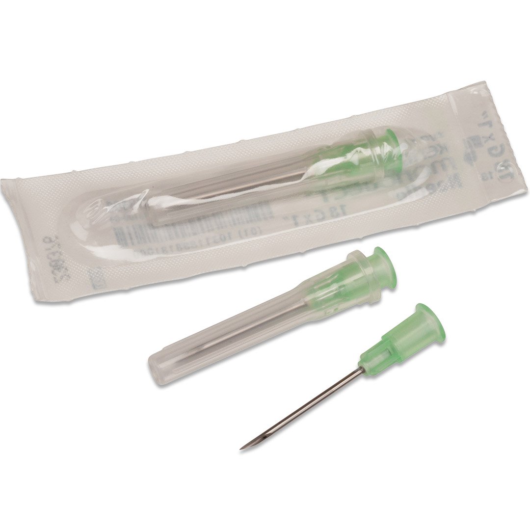 Monoject™ SoftPack Hypodermic Needle, 25 Gauge, 5/8 Inch Length