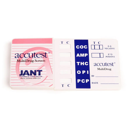 Jant Pharmacal Corp DS01AC425 Accutest 5-Drug Panel Drugs of Abuse Test