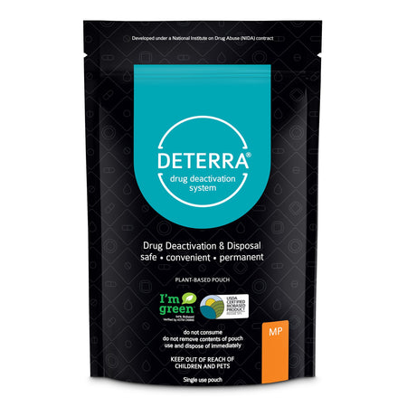 Verde Environmental Technologies Inc 7018-CASE Deterra Drug Disposal Pouch for of Pharmaceuticals