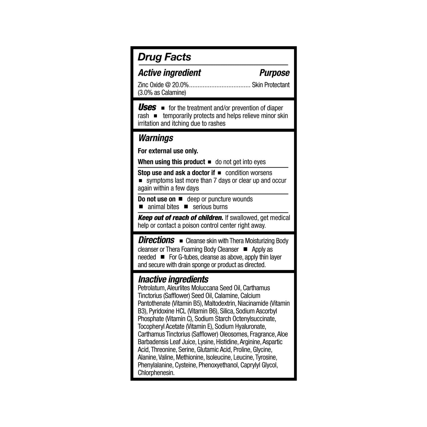 McKesson Thera® Calazinc Body Shield, 4-ounce tube