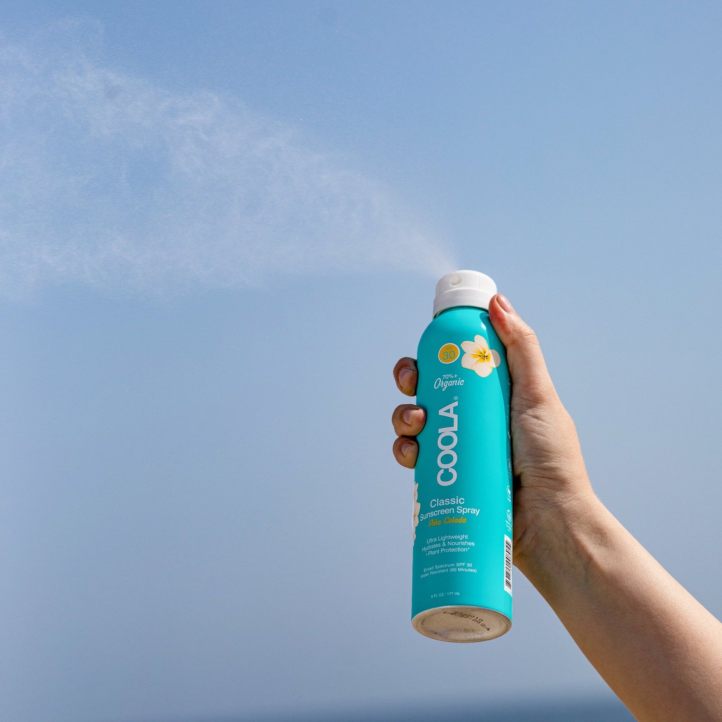Sunscreen COOLA®Classic SPF 30 Liquid 6 oz. Aerosol Can
