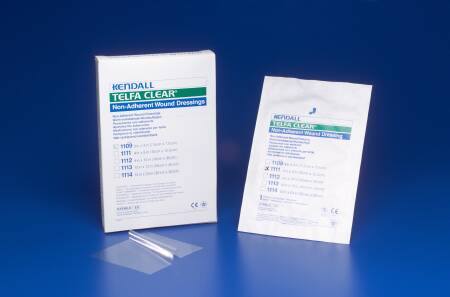 Cardinal 1113 Telfa Clear Nonadherent Dressing, 12 x 12 Inch
