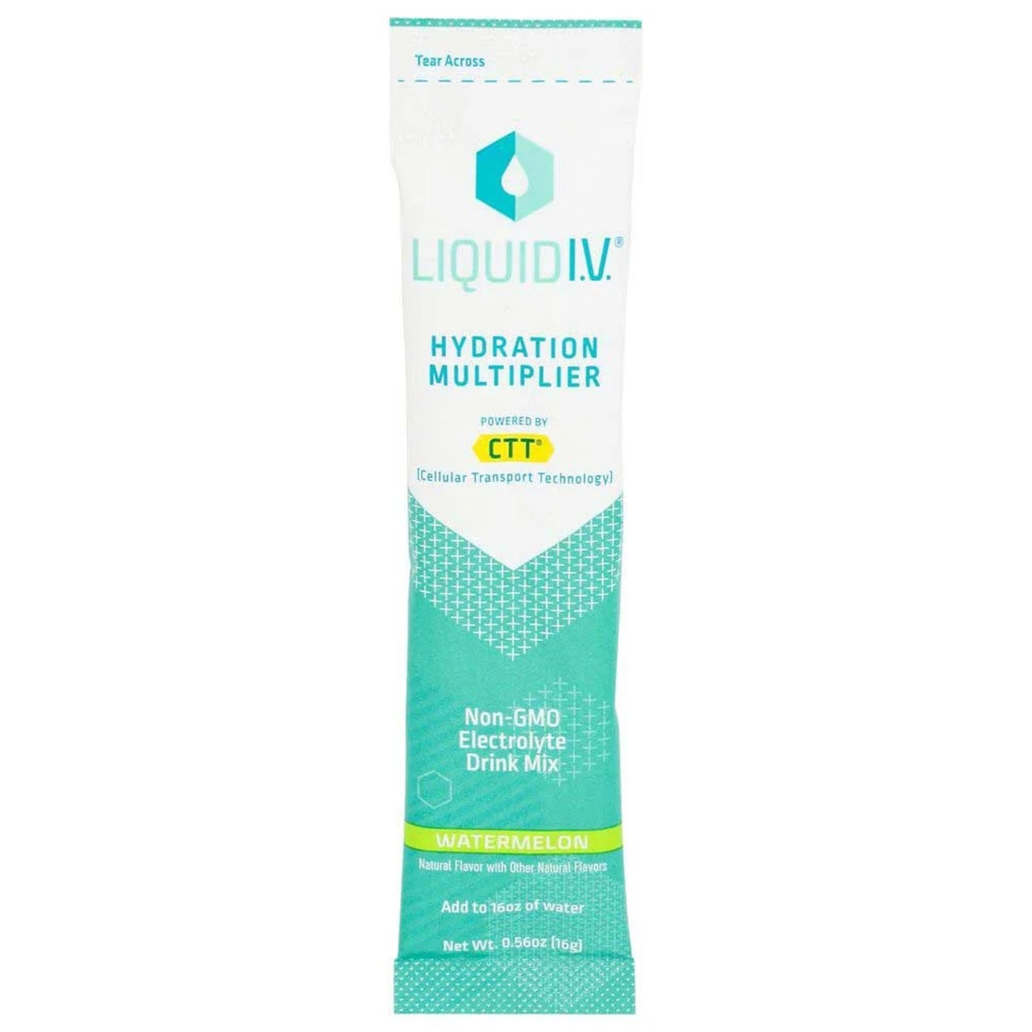 Oral Electrolyte Solution Liquid I.V.® Hydration Multiplier® Watermelon Flavor 0.56 oz.