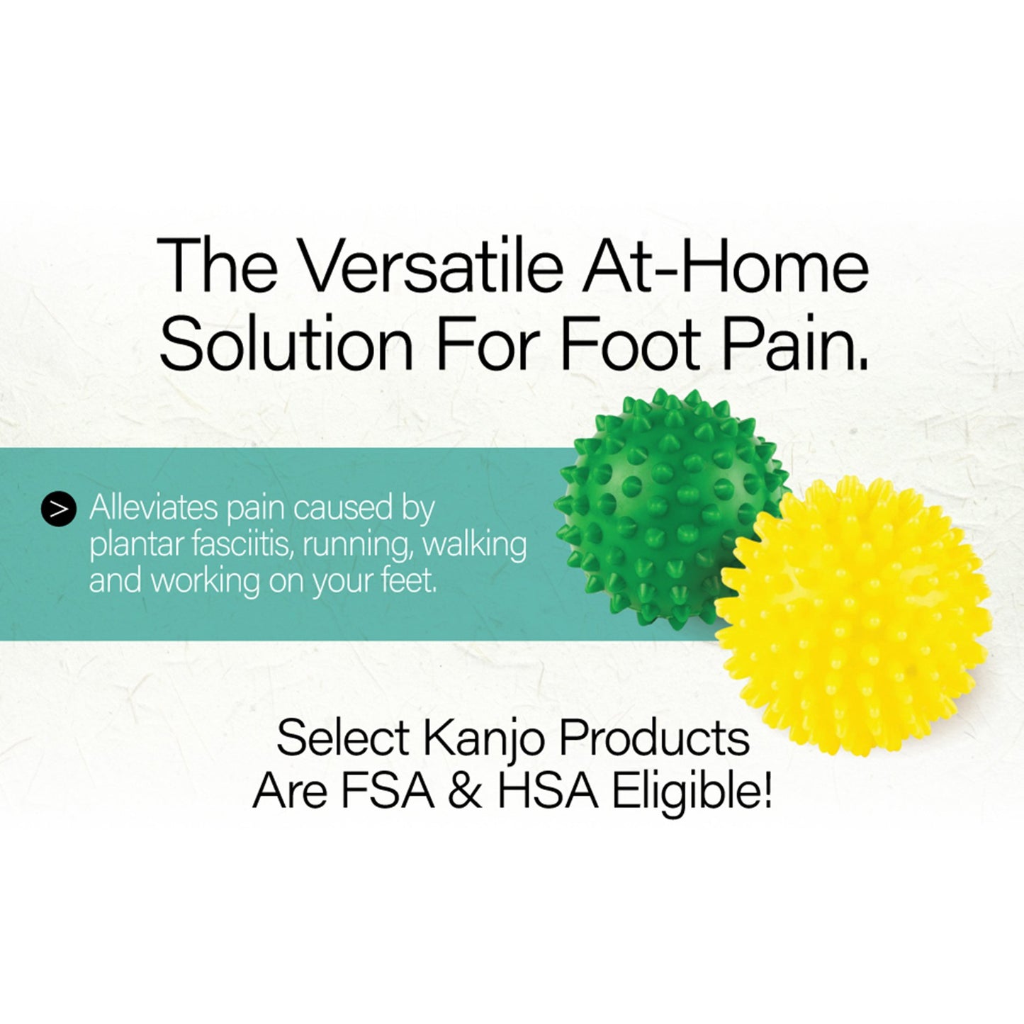 Kanjo Acupressure Foot Pain Relief Ball Set